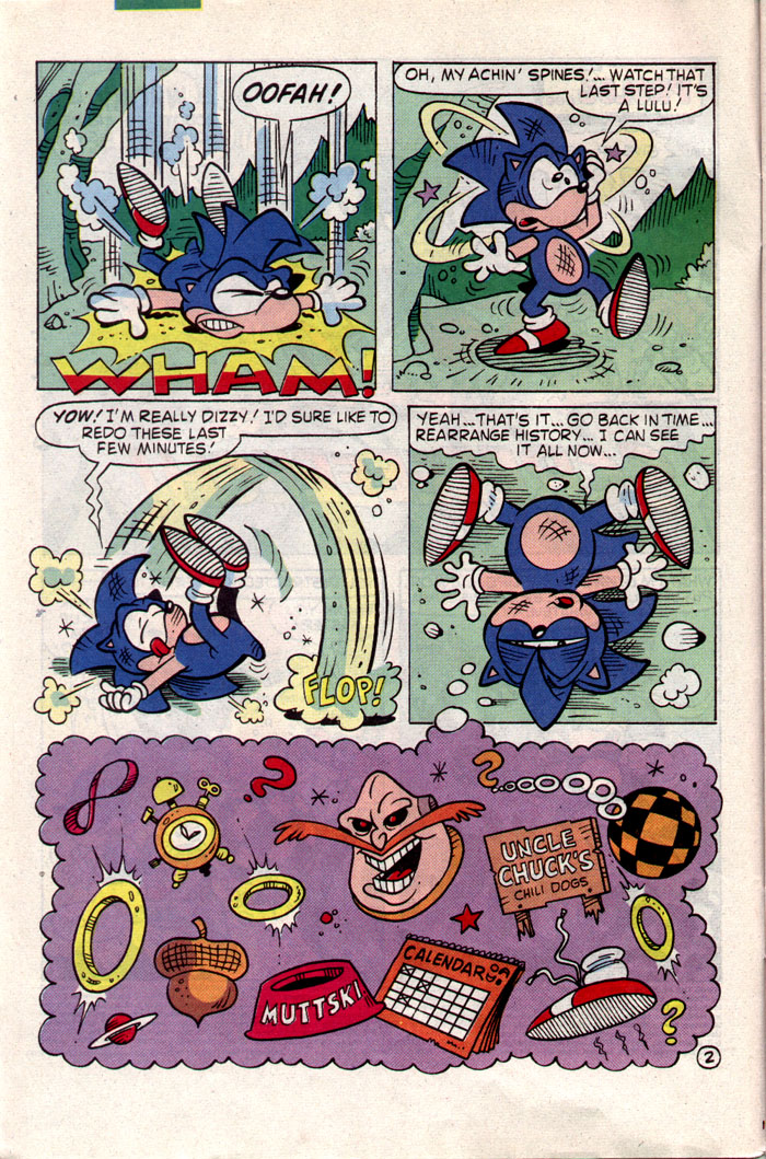 Sonic - Archie Adventure Series May 1993 Page 2